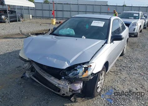2005 Honda Civic Vp из США, поврежденный, VIN 1HGEM22155L038116